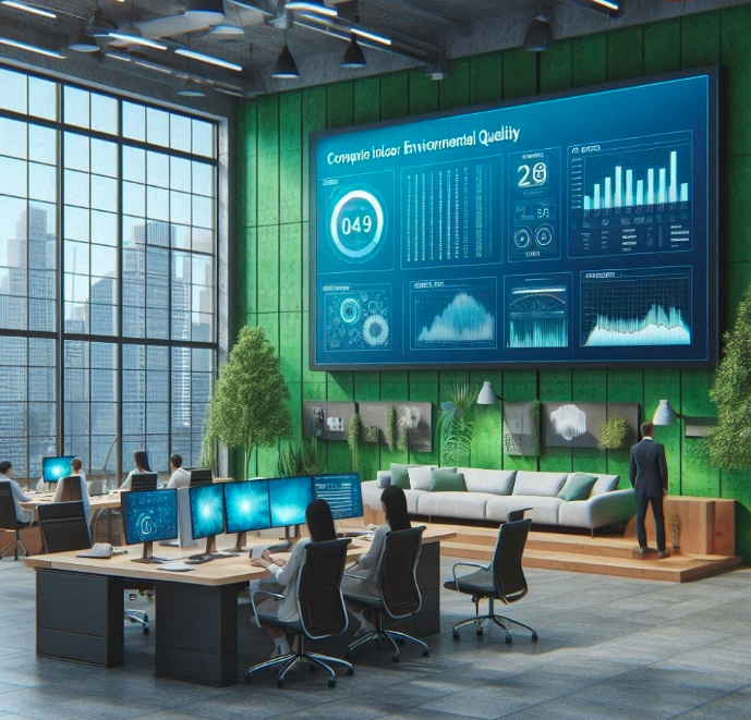 Indoor environmental quality (IEQ) system and DBT platform