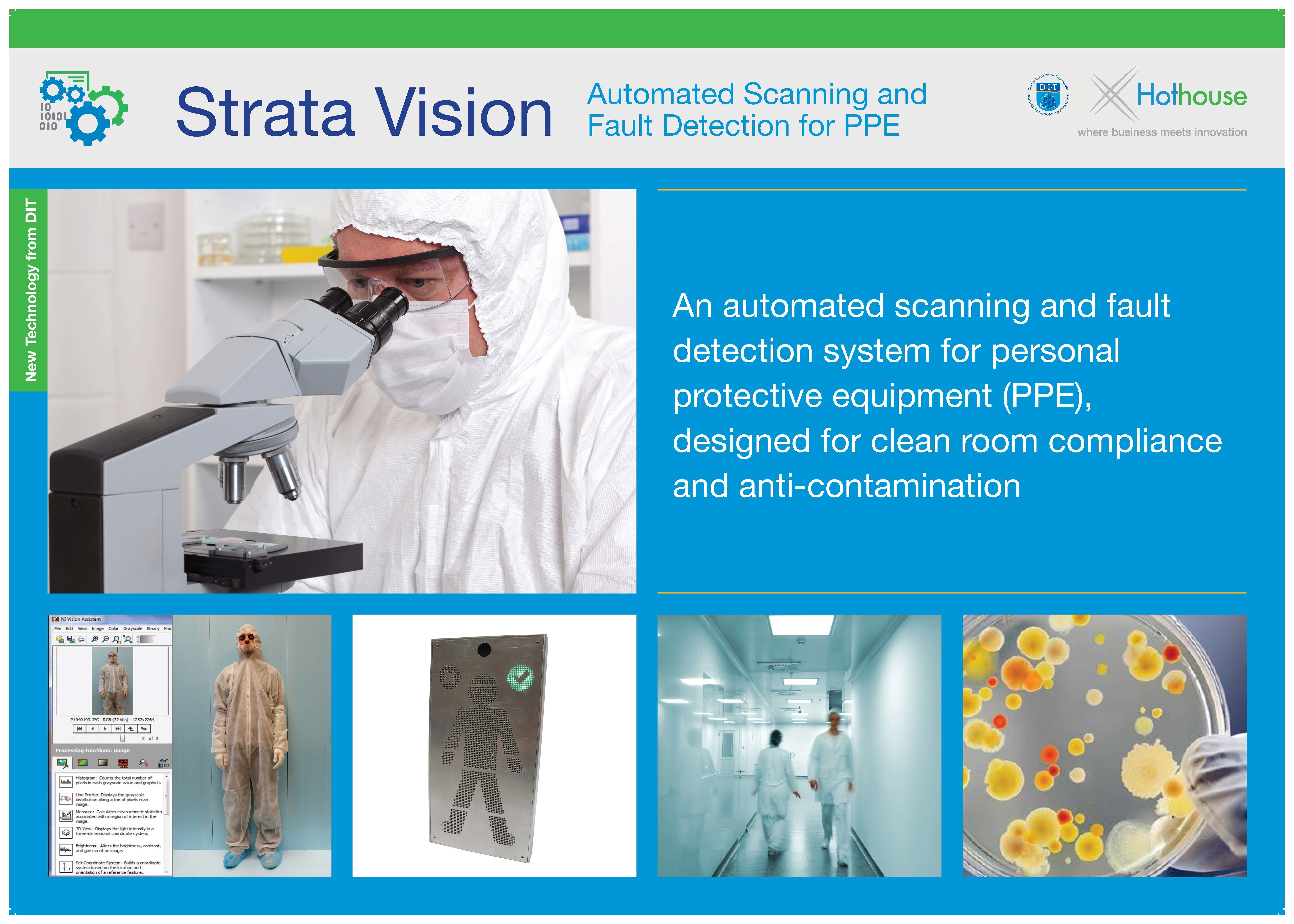 Strata Vision Automated Scanning and Fault Detection for PPE