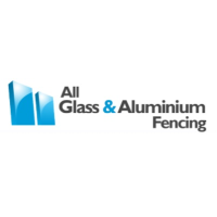 All glass and aluminium fencing