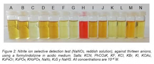 New method for rapid, simple and efficient detection of nitrites