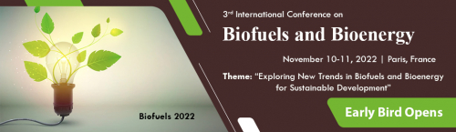 3rd International Conference on Biofuels and Bioenergy