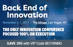 Back End of Innovation 2019