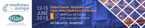 Joint 24th Medicines for Europe and 21st IGBA Annual Conference