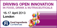 Driving Open Innovation in Food, Drink & Nutraceutical 2013 (London)
